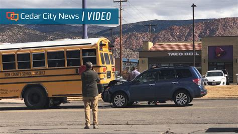 Cedar city news - Utah Highway Patrol officials said they were pursuing the suspect on northbound I-15 and spiked it at mile marker 58 near Cedar City. Both directions were closed due to it being a high-risk stop.